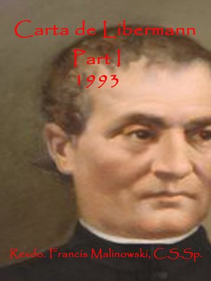 cover image of Carta de Libermann Part I 1993